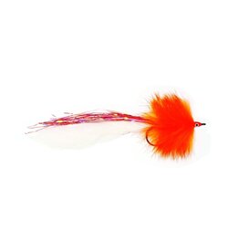 FULLING MILL PIKE BUNNY WHITE & ORANGE S4/0