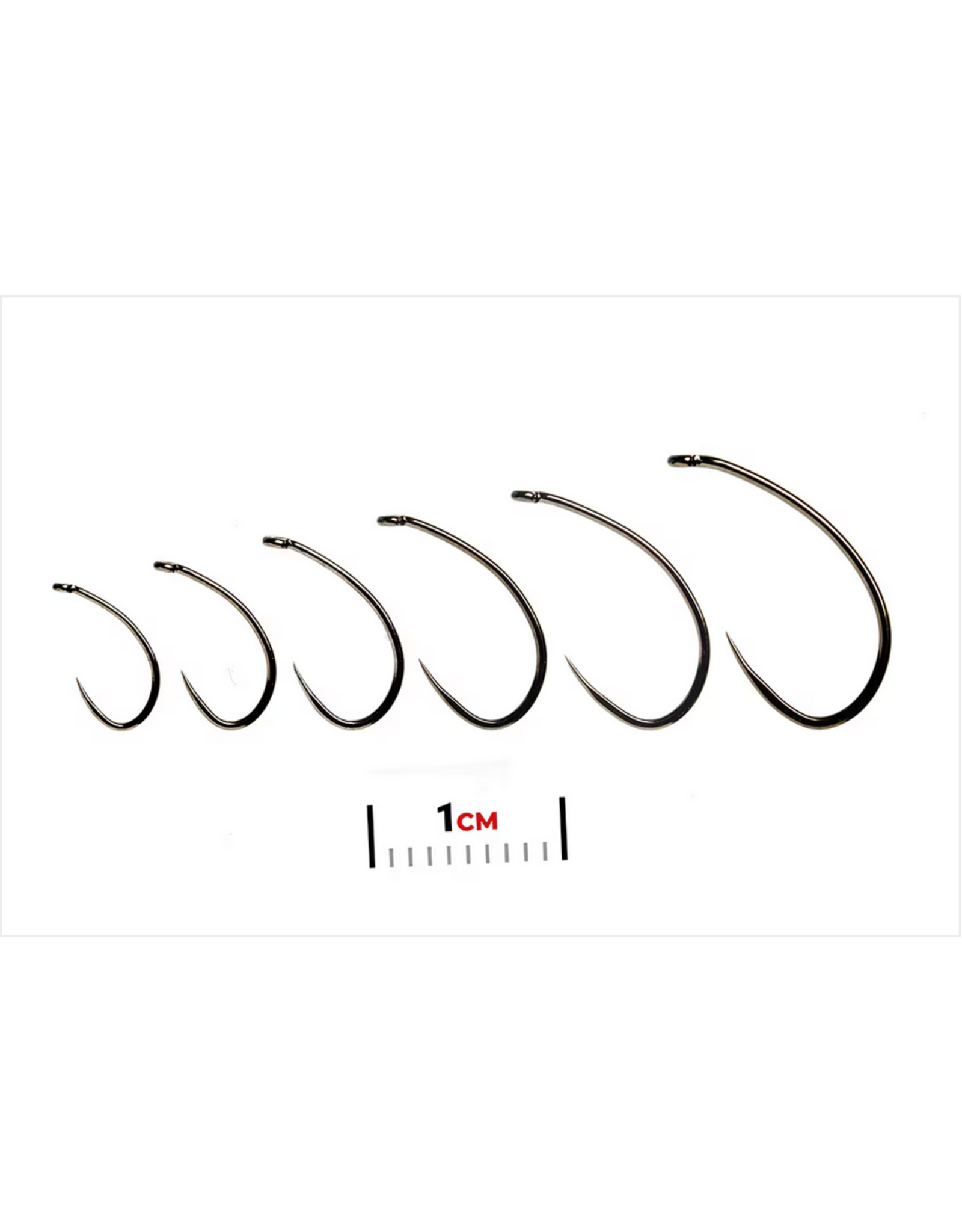 FULLING MILL CZECH NYMPH BLACK NICKEL BARBLESS FM5065 50PK