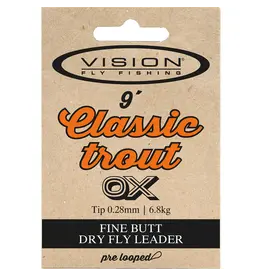 VISION FLY FISHING CLASSIC TROUT LEADER 9'
