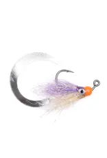 VISION FLY FISHING THE BAILER PURPLE/TAN TAIL PERCH FLY #2