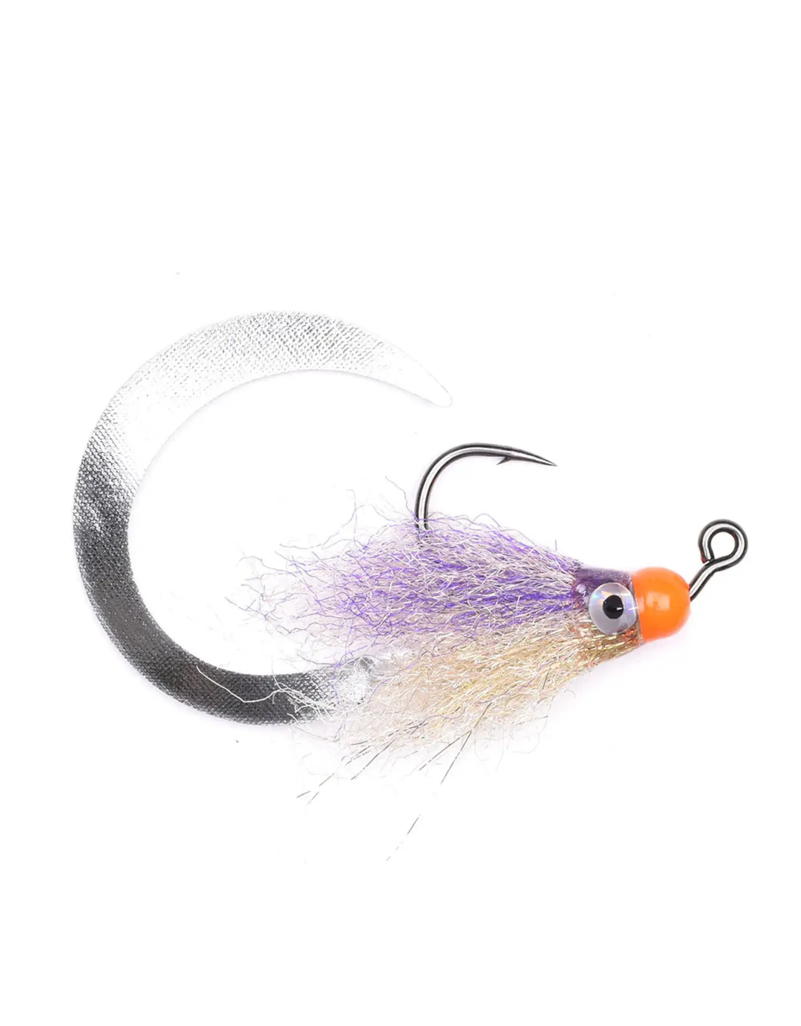 VISION FLY FISHING THE BAILER PURPLE/TAN TAIL PERCH FLY #2