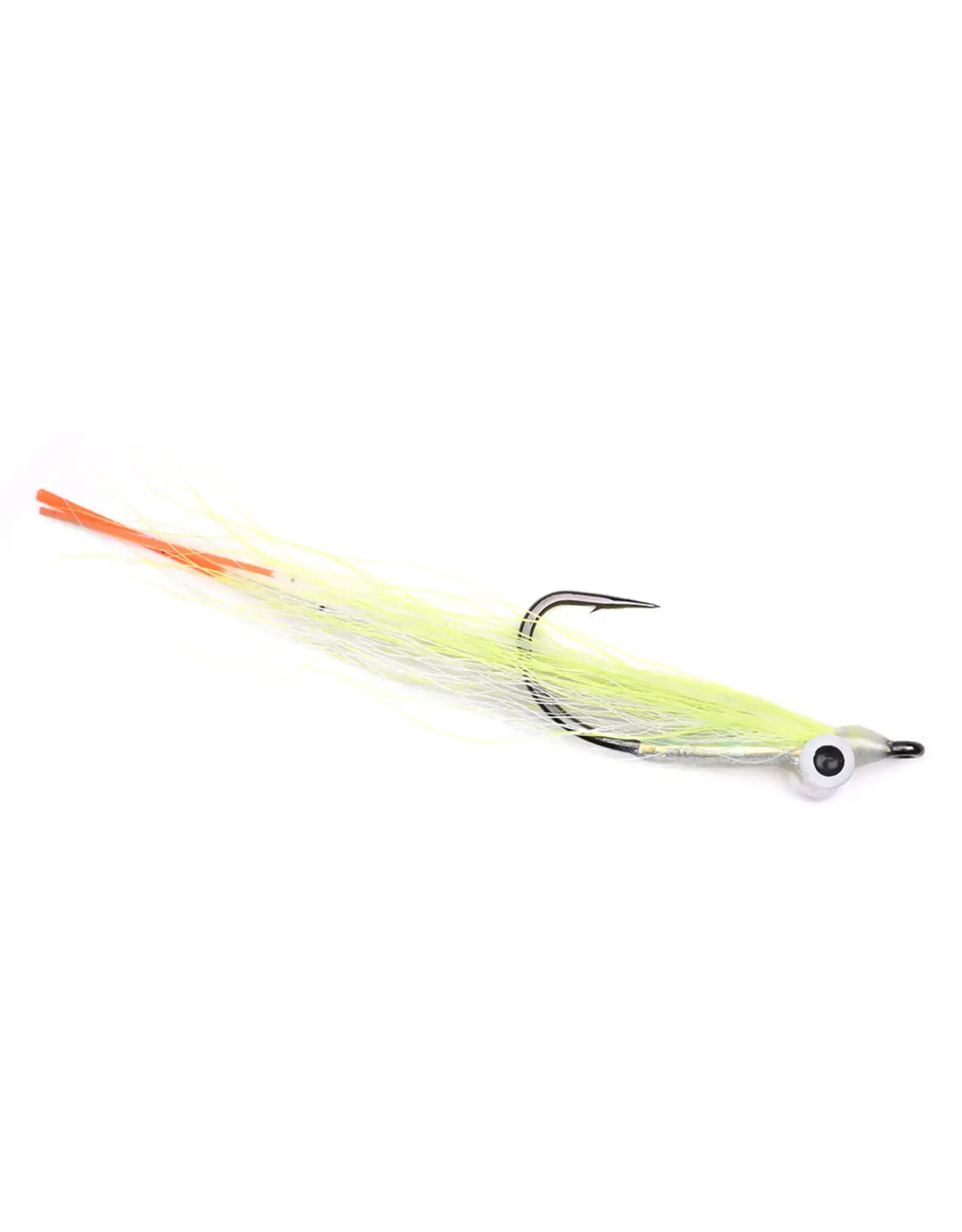 VISION FLY FISHING AHVEN CLOUSER 2 CHARTREUSE PERCH FLY #4