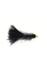 FULLING MILL MICRO LEECH BLACK (GOLD NUGGET) S10