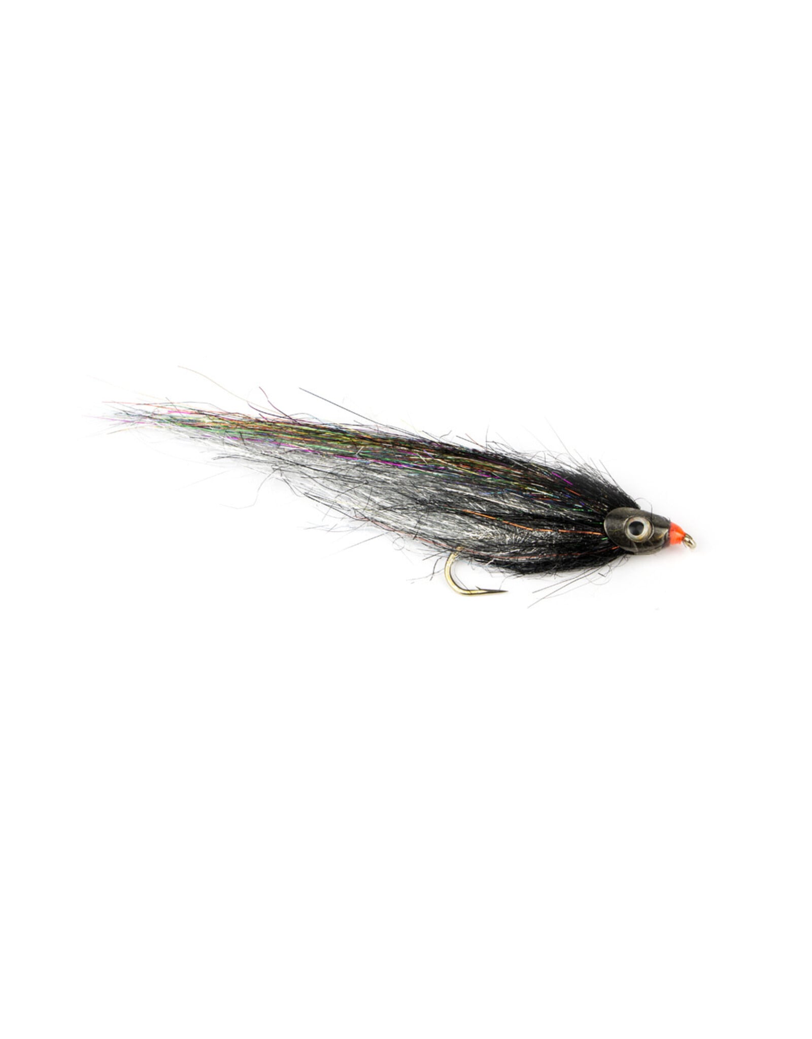 FULLING MILL SUPER TINSEL SKULL HEAD SILVER & BLACK S4