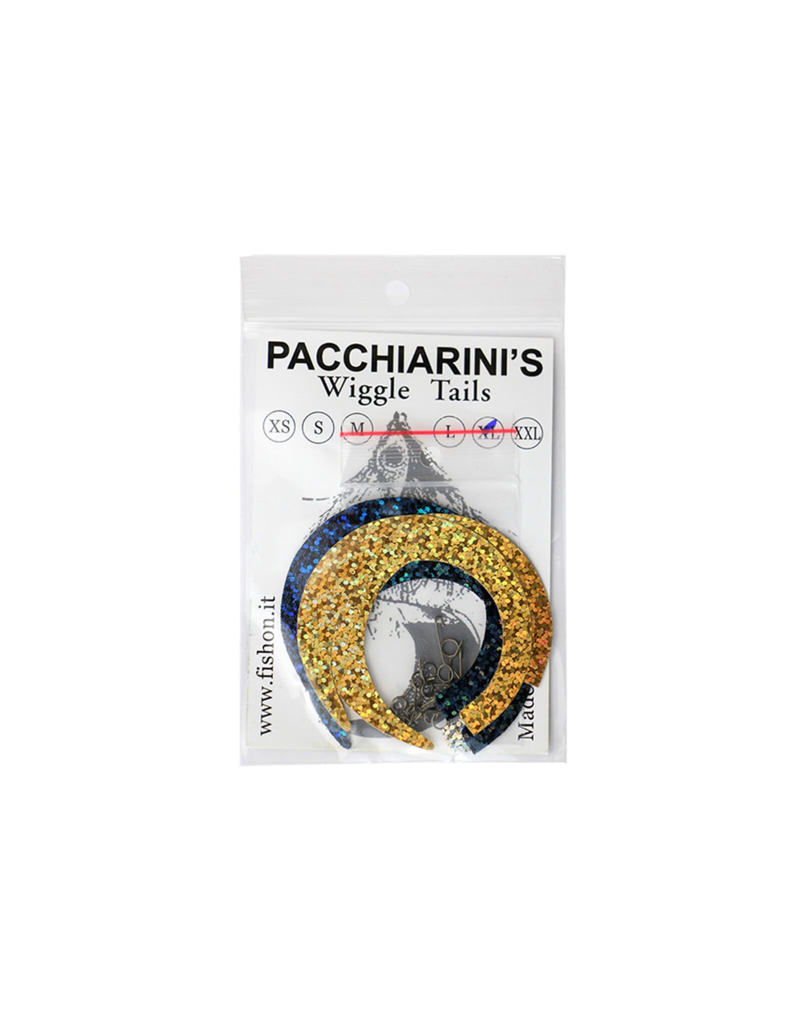 Pacchiarini PACCHIARINI WIGGLE TAILS G/S/B - XL