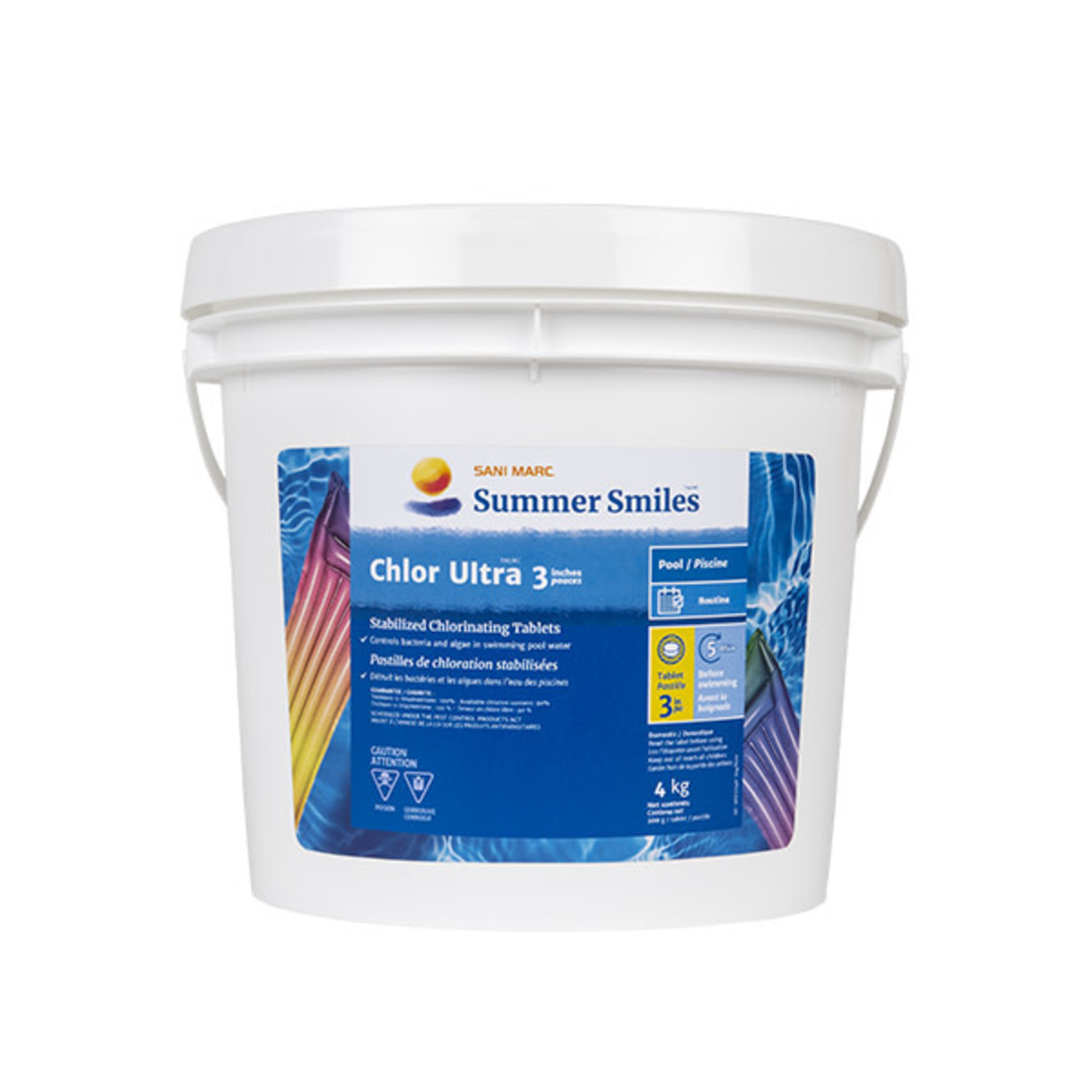 Summer Smiles SUMMER SMILES CHLOR ULTRA 3" 4KG
