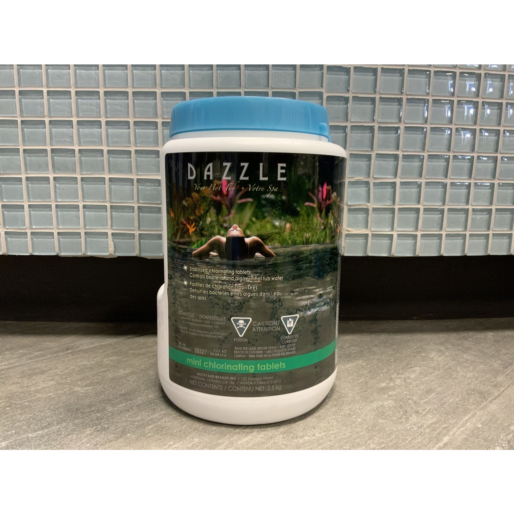 Dazzle DAZZLE CHLORINE TABS SPA 2.5KG
