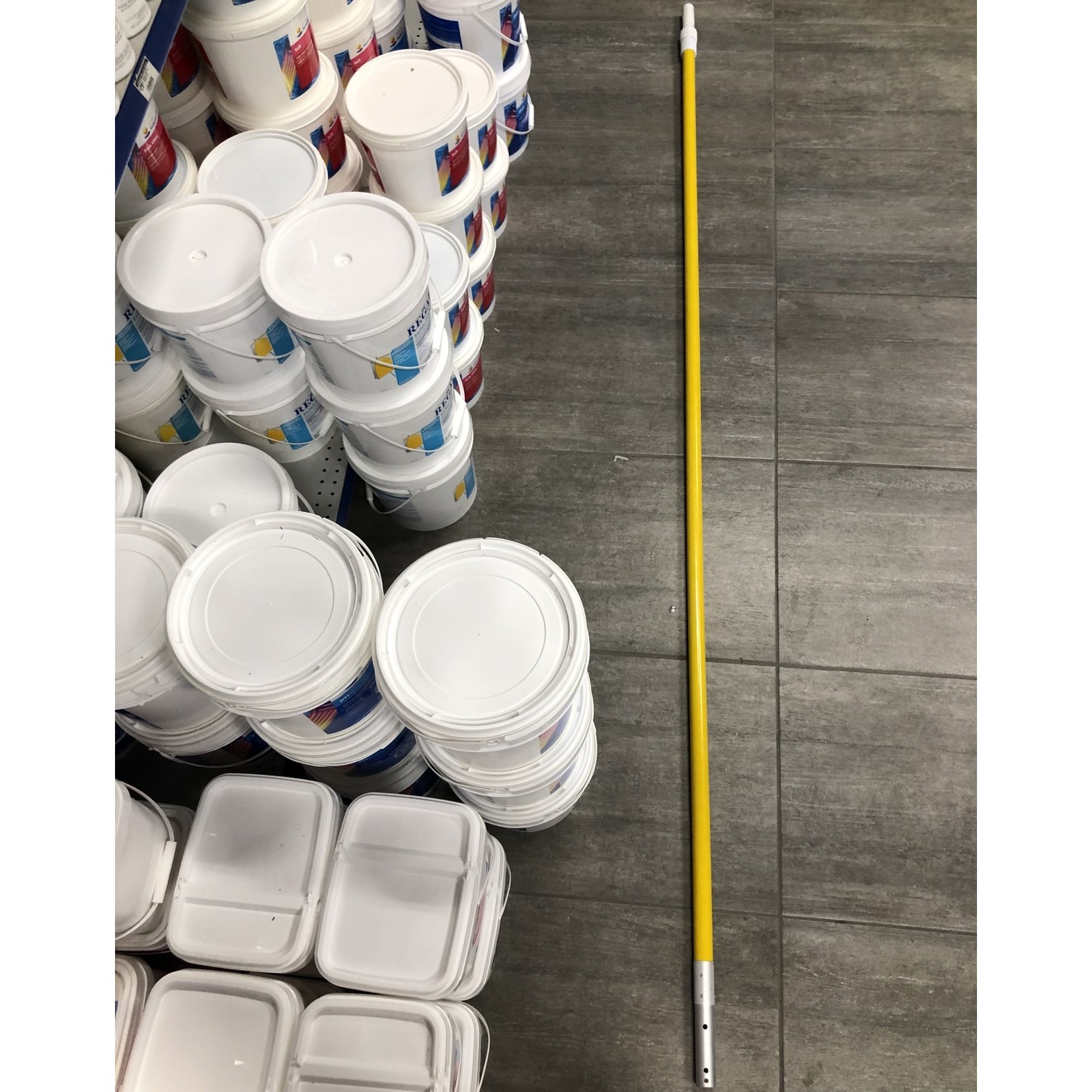 TELESCOPIC POLE-YELLOW/ WHITE CAM