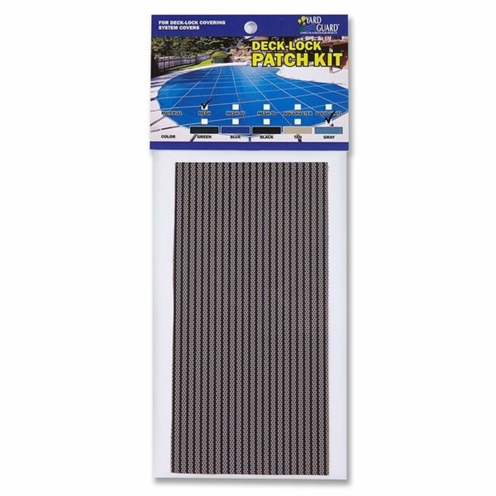 SAFETY COVER PATCH-GREY