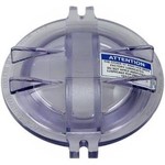 Hayward HAYWARD STRAINER COVER - CLEAR