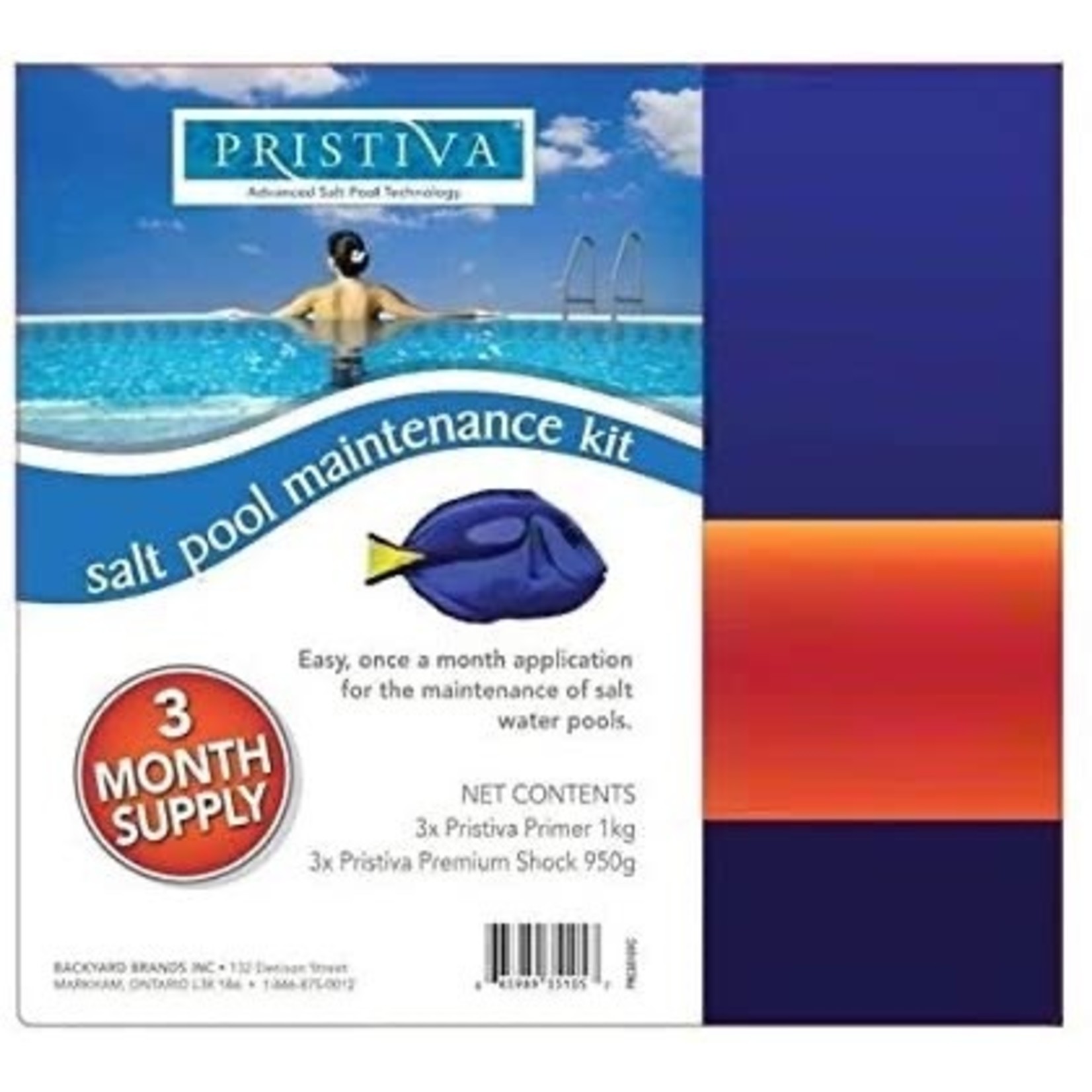 Dazzle DAZZLE PRISTIVA SALT POOL MAINTENANCE KIT