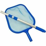 LEAF SKIMMER WITH 5' ALUMINUM POLE