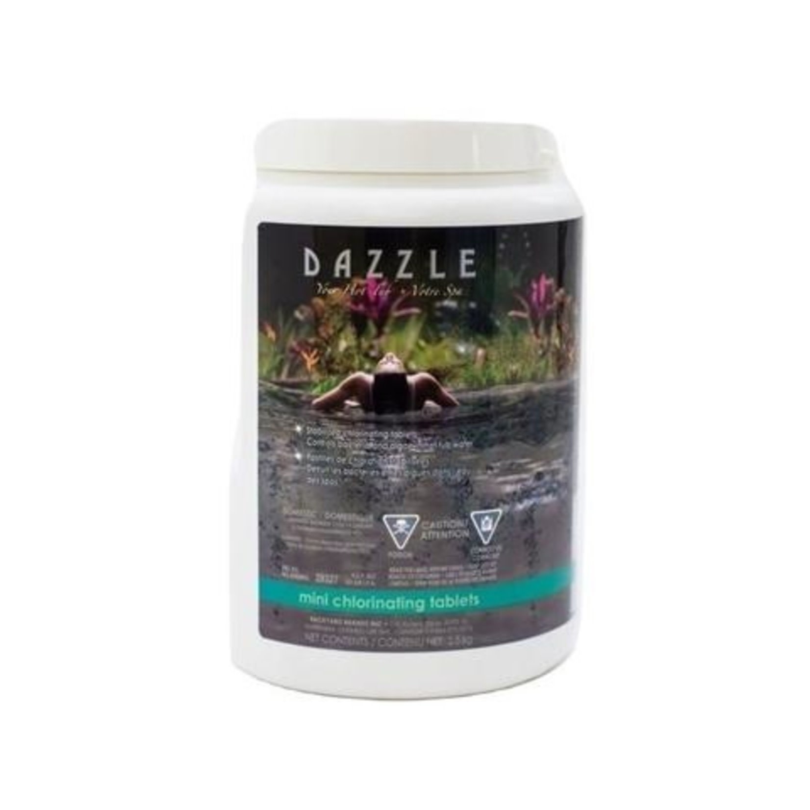 Dazzle DAZZLE CHLORINE TABS SPA 2.5KG