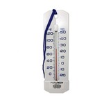 THERMOMETER WHITE 10"X3"