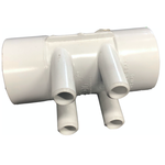 SPA MANIFOLD 2"Sx2"Sx(4)3/4"SB