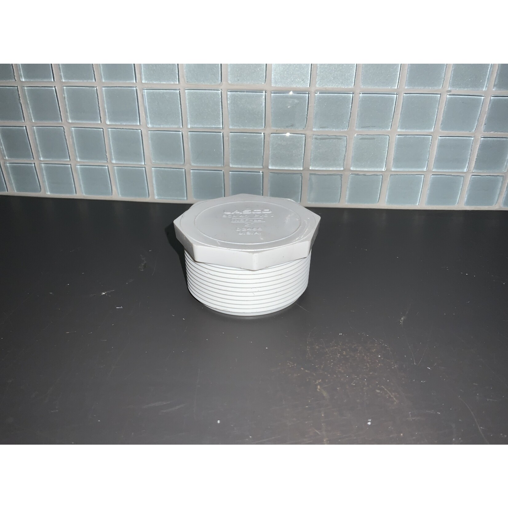PVC PLUG THRD 2"
