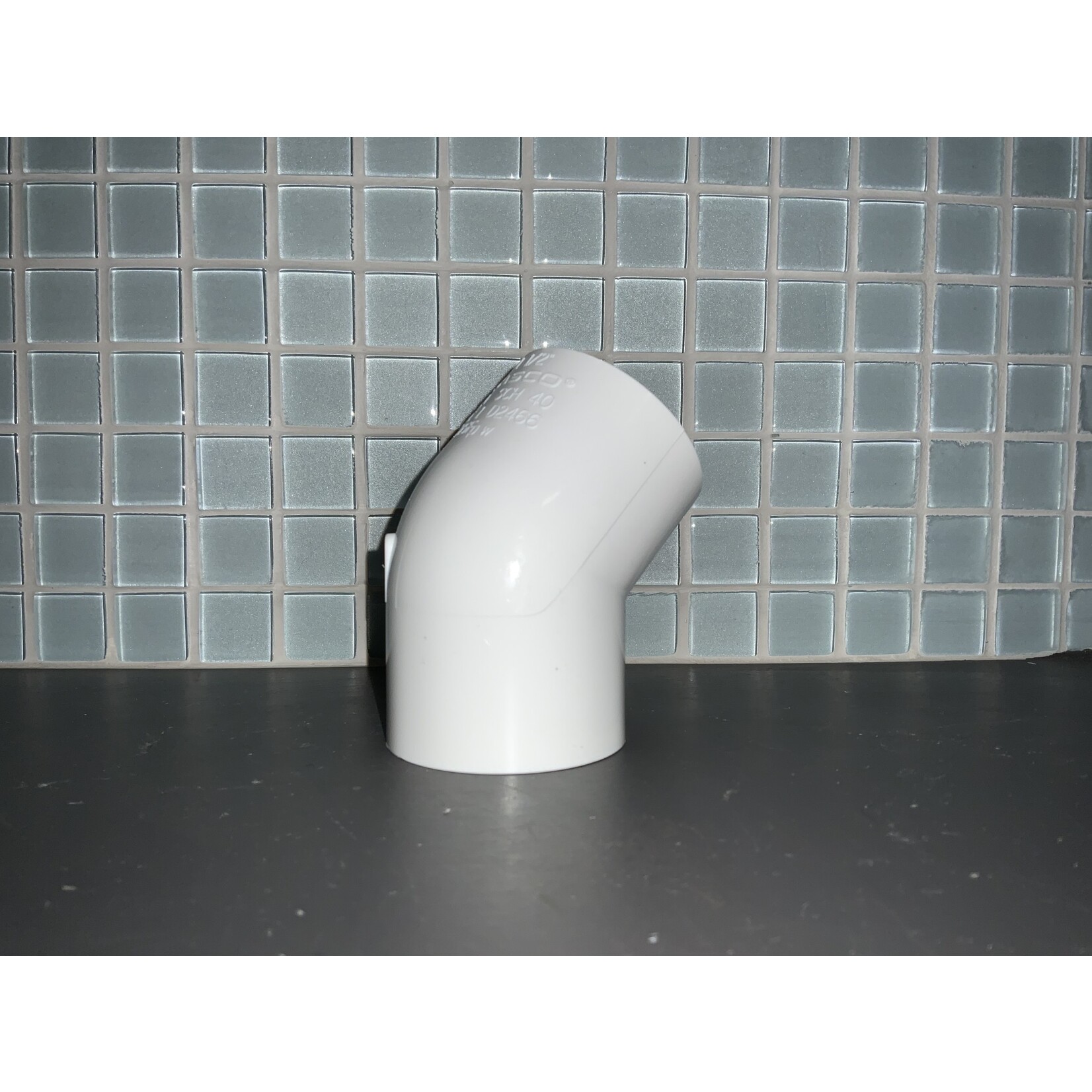 PVC ELBOW 1-1/2"x45 DEG