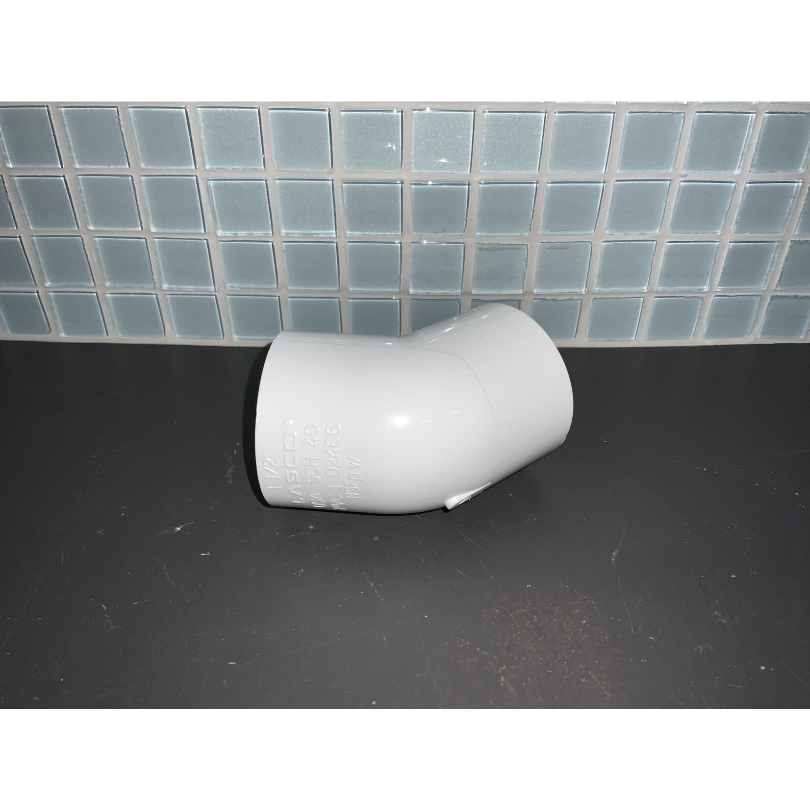 PVC ELBOW 1-1/2"x45 DEG