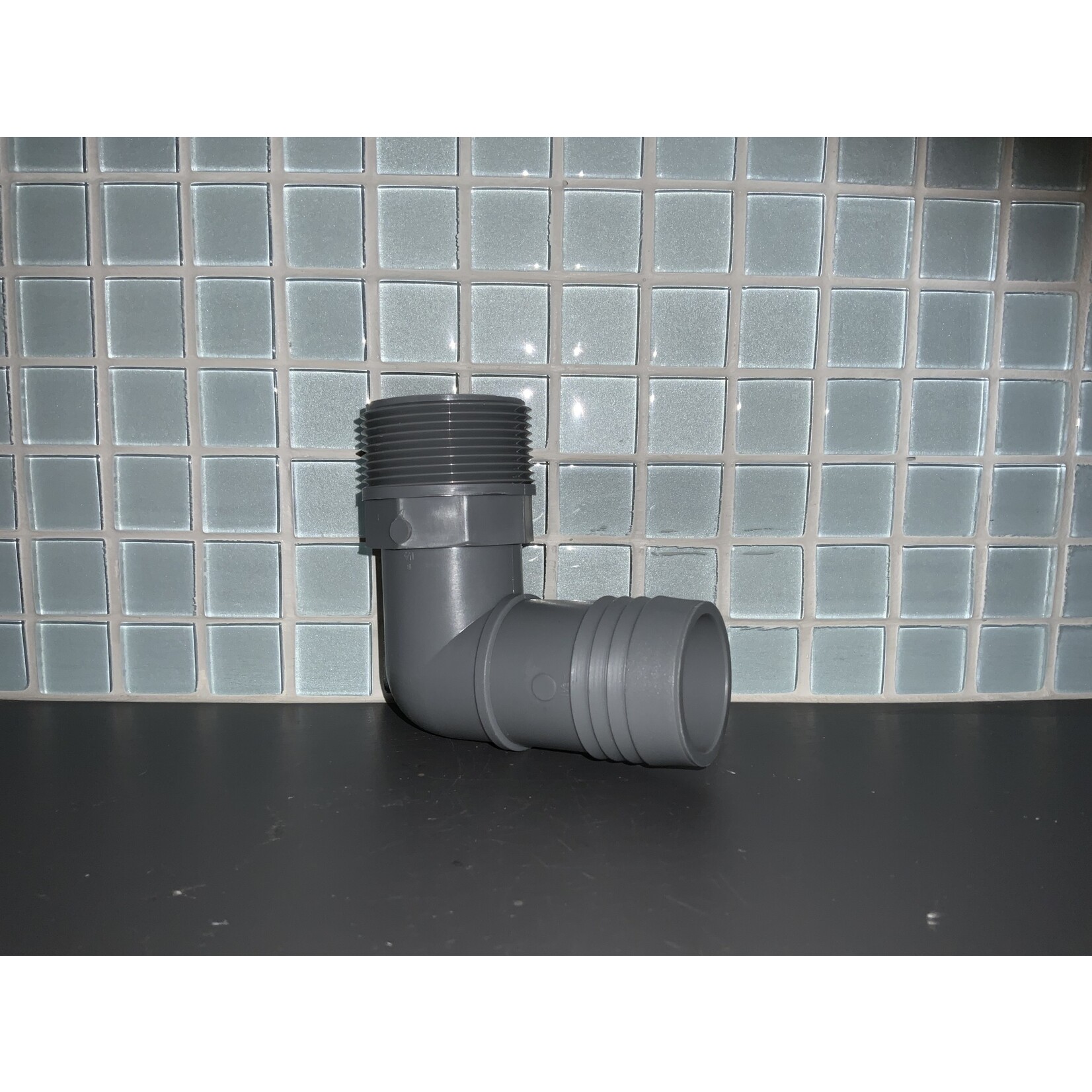 POLY  MALE  ADAPTER 1-1/2" x 90