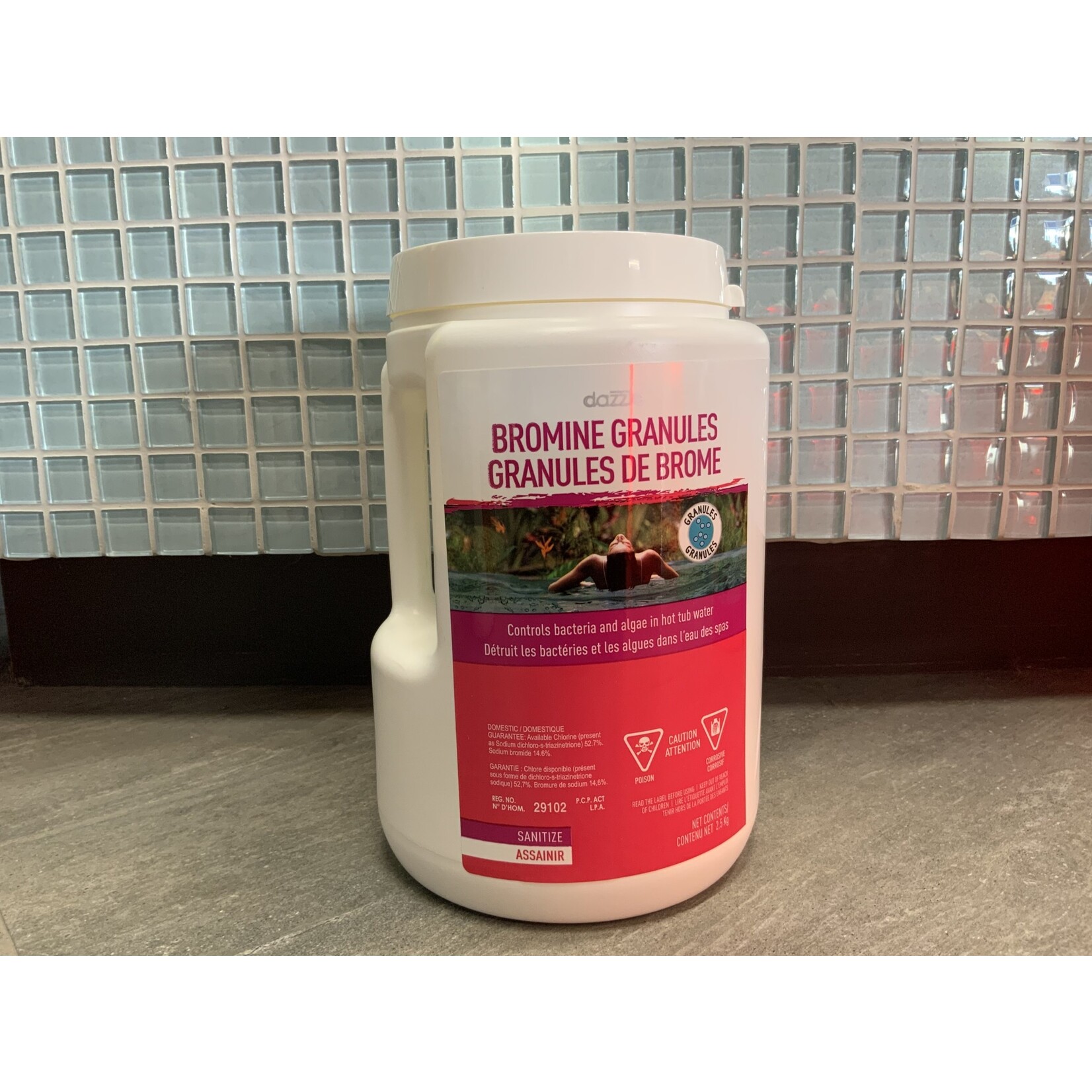 Dazzle DAZZLE BROMINE GRANULES 2.5KG SPA