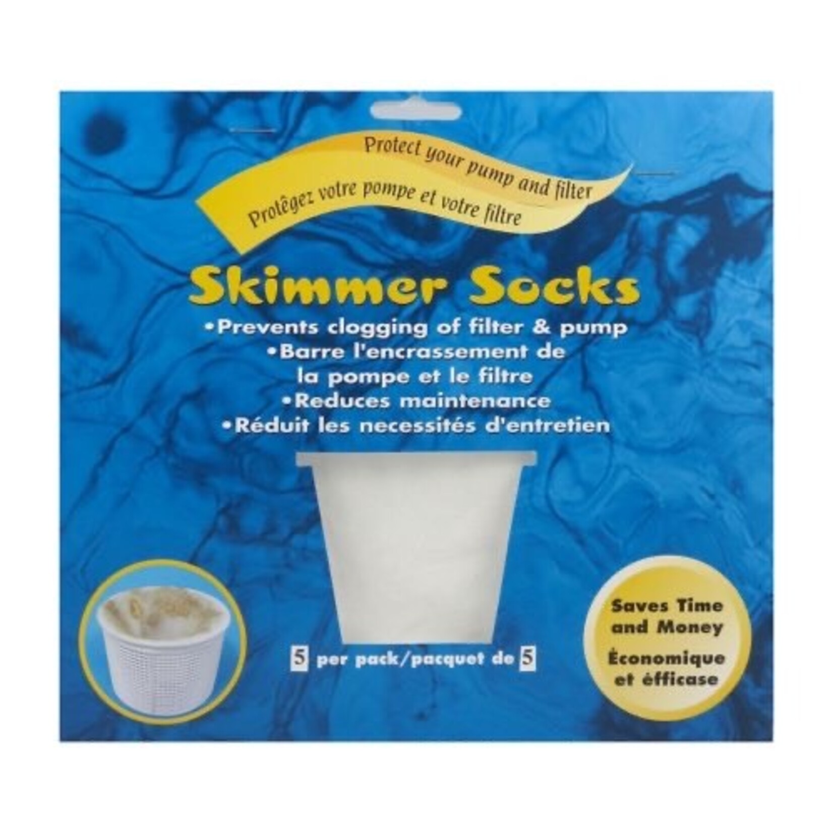 SKIMMER SOCK 5PK