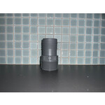 POLY MALE ADAPTER 1-1/2"