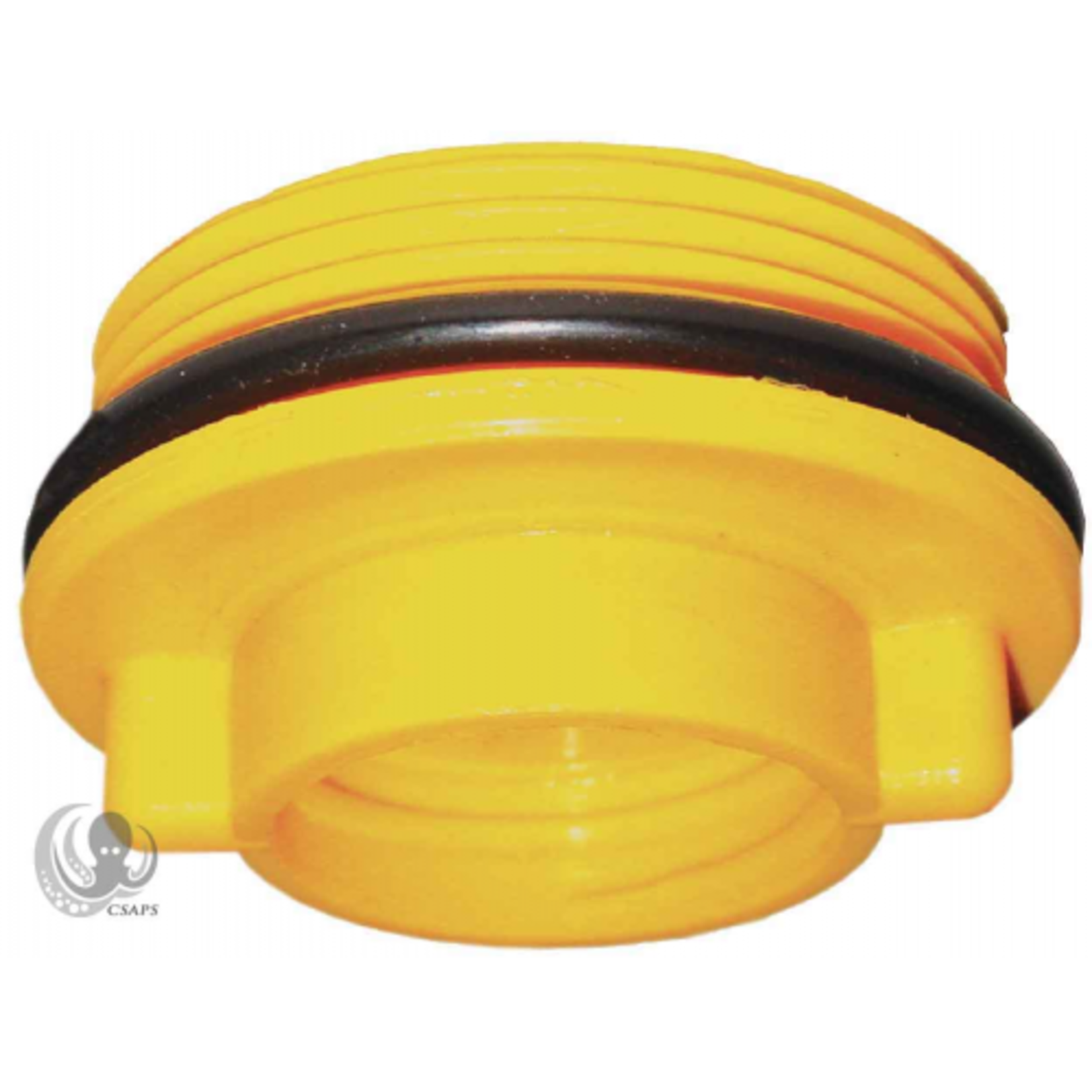 YELLOW PLUG WITH O-RING 1-1/2"