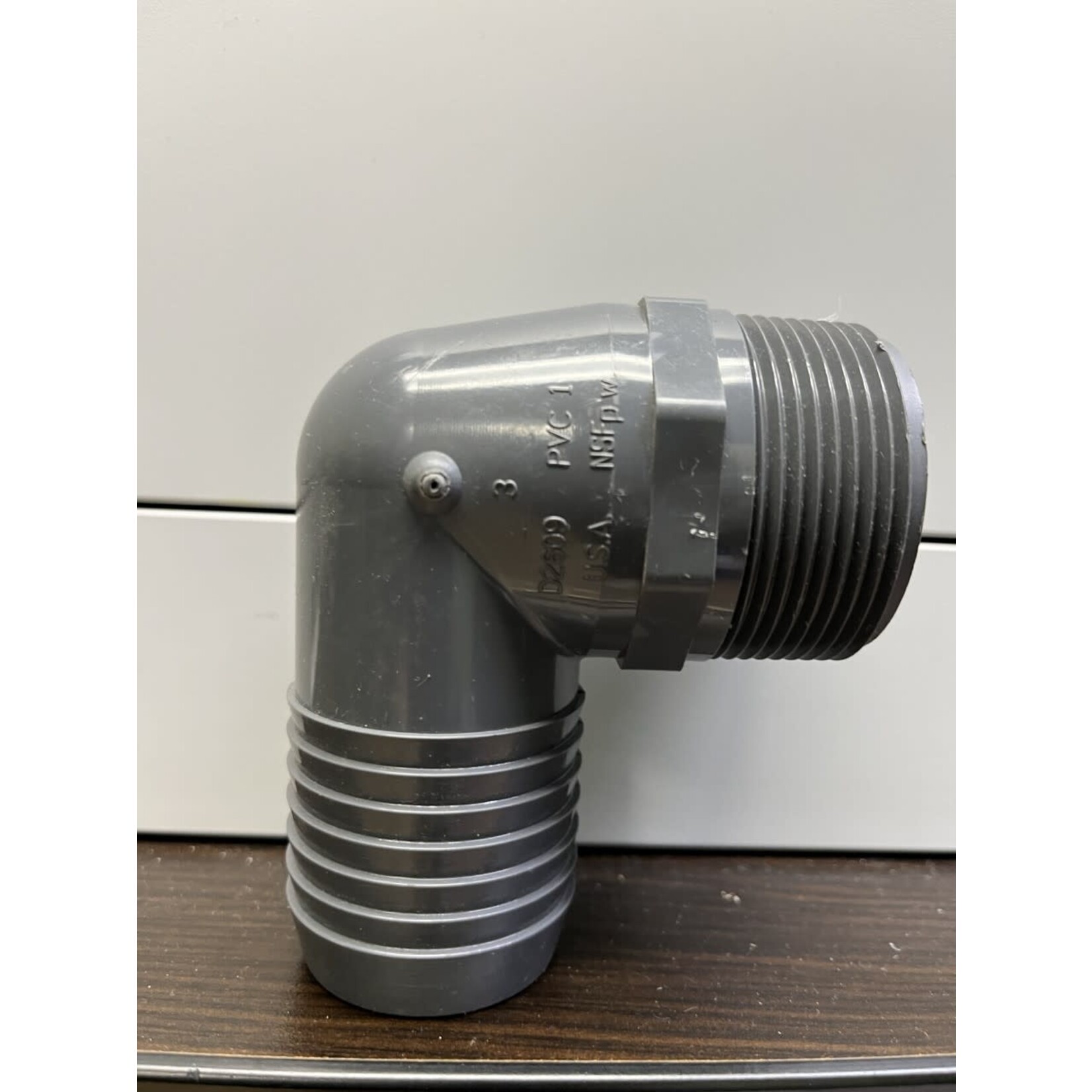 POLY MALE 90- 1/2"BARBX90MPT