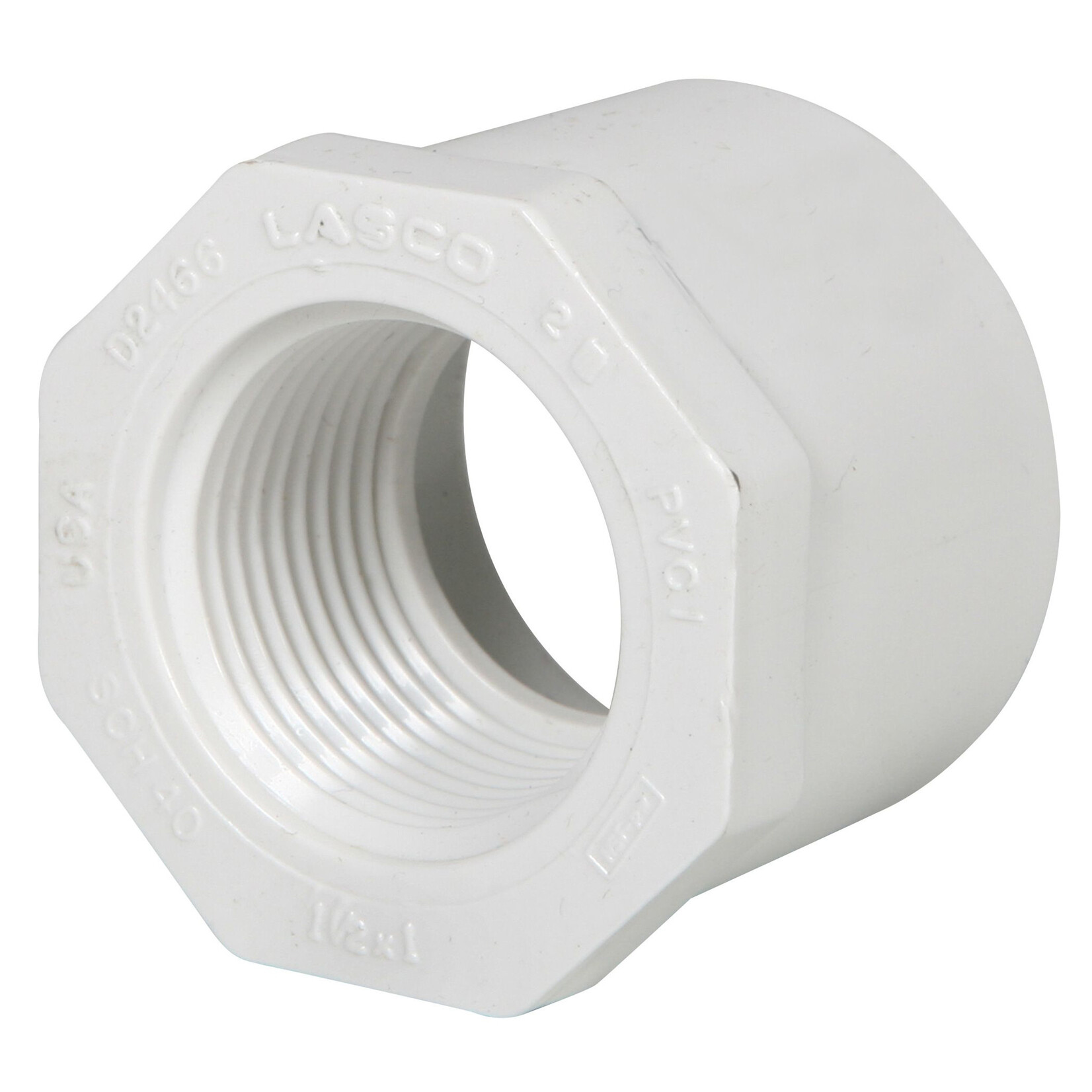 PVC BUSHING 1-1/2" x 1/2"