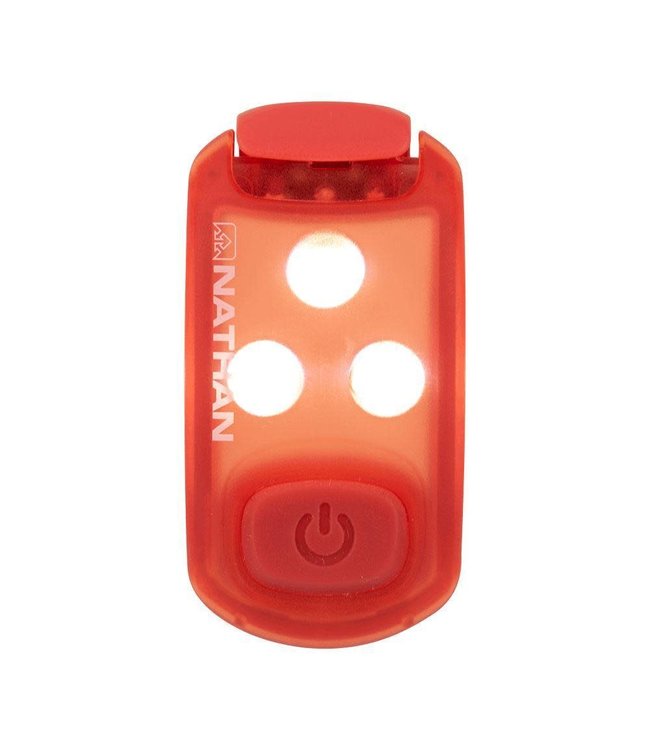 Nathan Sports Strobe Light LED Safety Light Clip