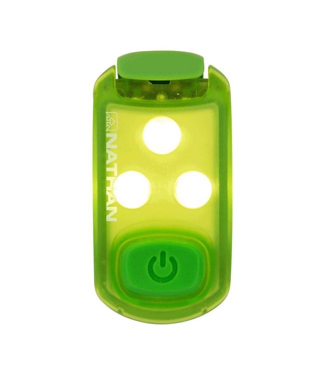 Nathan Sports Strobe Light LED Safety Light Clip