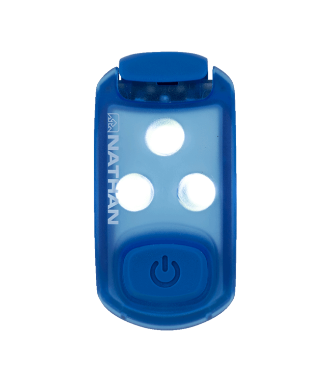 Nathan Sports Strobe Light LED Safety Light Clip