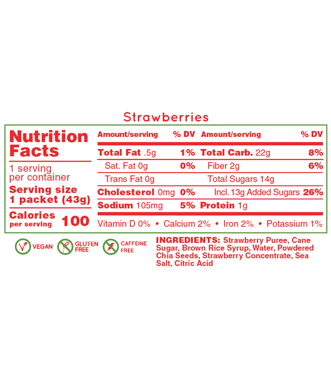 Huma Gel Chia Energy Gel