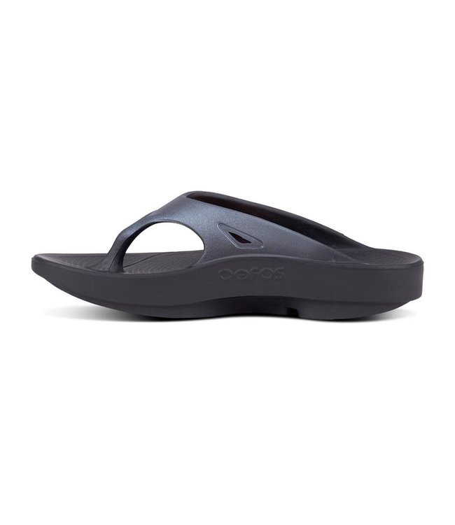 Oofos Men's OOriginal Sport Sandal (thong) - Graphite