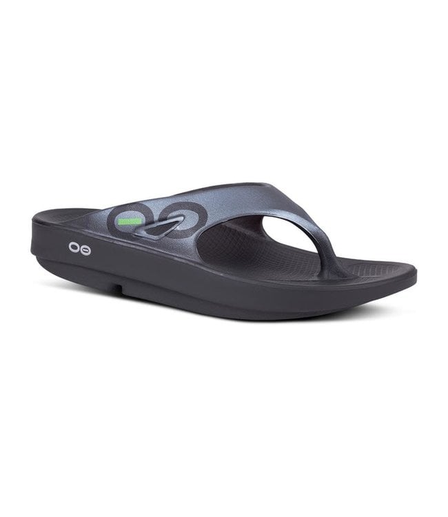 Oofos Men's OOriginal Sport Sandal (thong) - Graphite