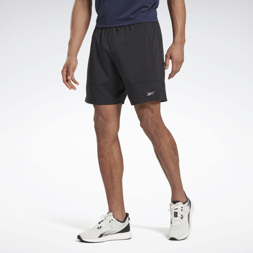 reebok woven shorts