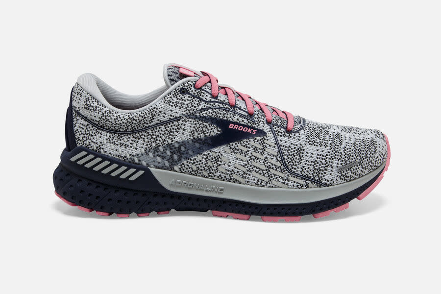 brooks adrenaline gts 21 grey black rose gold
