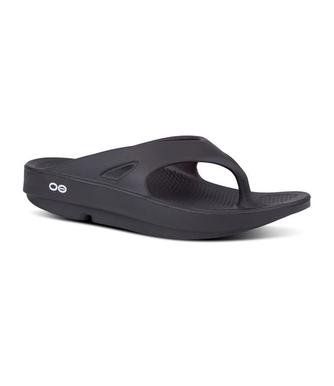 Oofos Men's OOriginal Sandal (thong) - Black