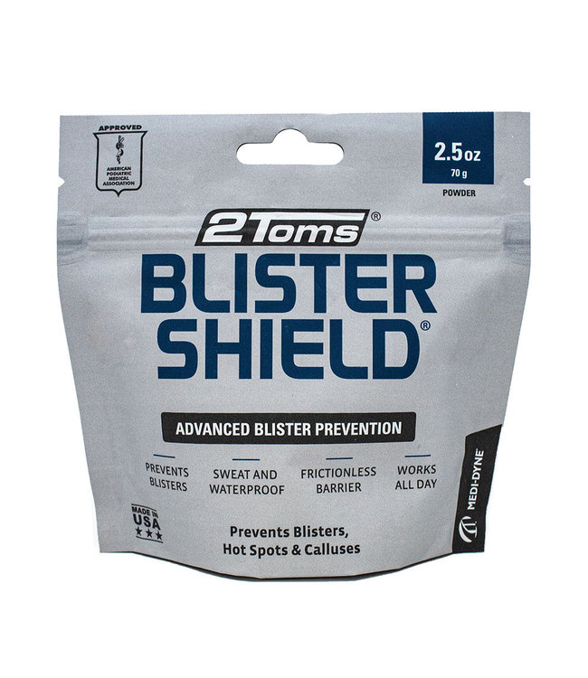 2 Toms Blister Shield 2.5 oz pouch