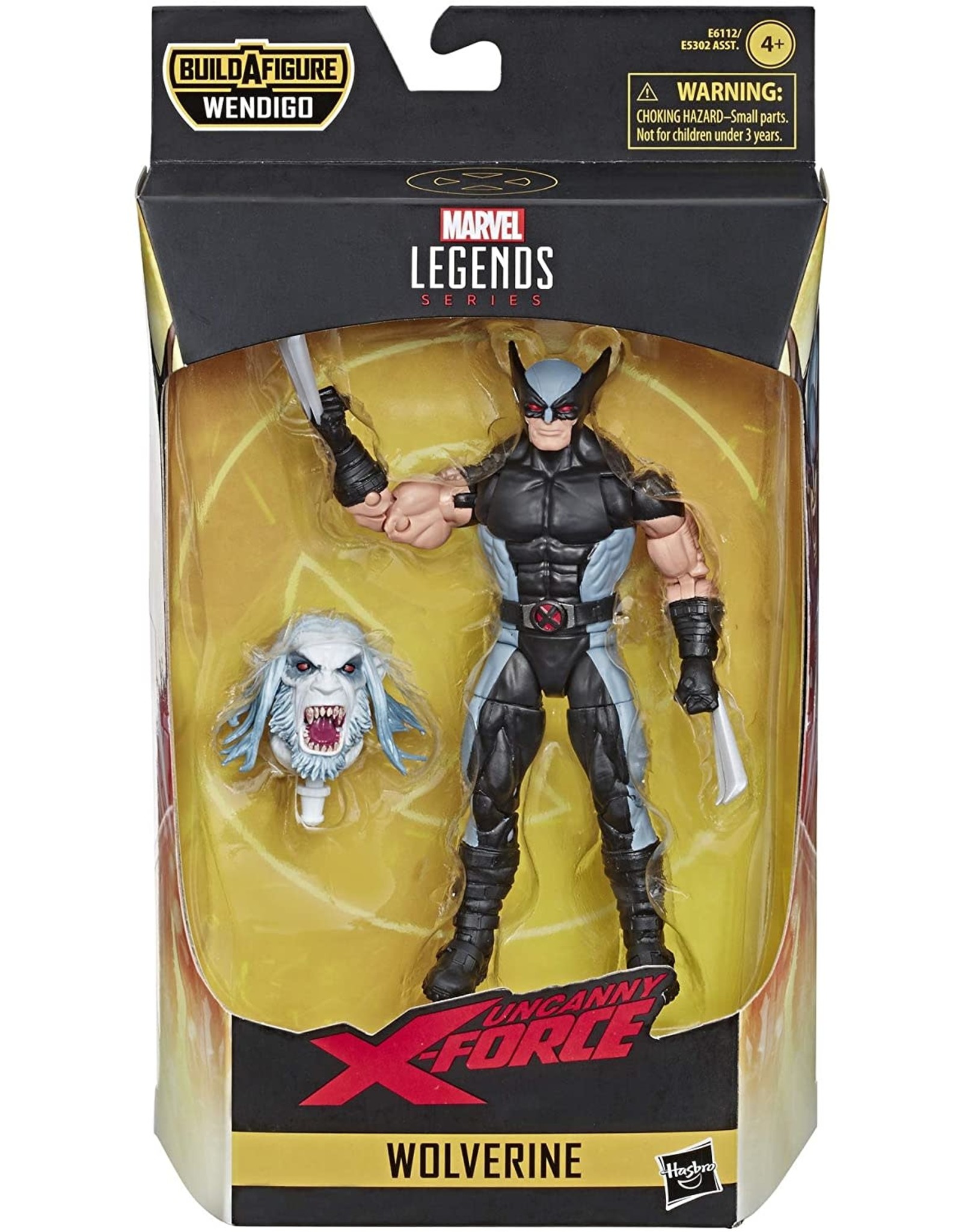 Marvel Legends Series 6 Action Figure Wolverine Uncanny X Force Wendigo Baf Big Bang Toys