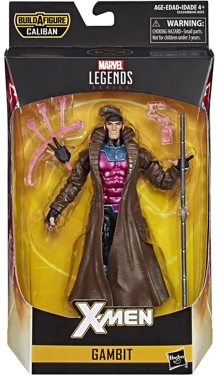 X-Men Marvel Legends Gambit 6&quot; Action Figure (Caliban BAF) - Big Bang Toys