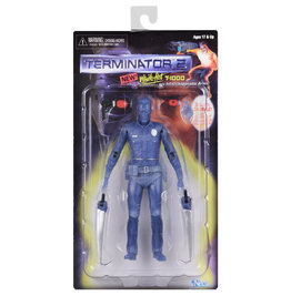 NECA Terminator 2 – 7″ White Hot T-1000 w/Interchangeable Arm Action Figure – Kenner Tribute