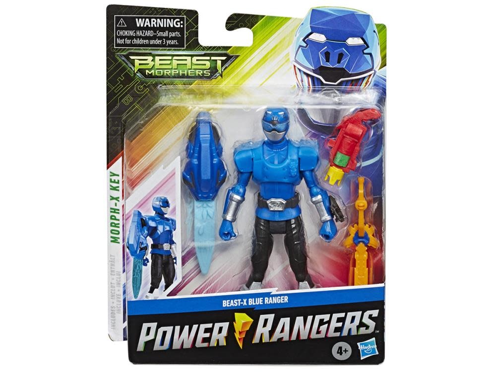 Hasbro 7828 Power Rangers Beast Morphers Beast-X Blue Ranger Actionfigur Hasbro 7828 Power Rangers Beast Morphers Beast-X Blue Ranger Actionfigur