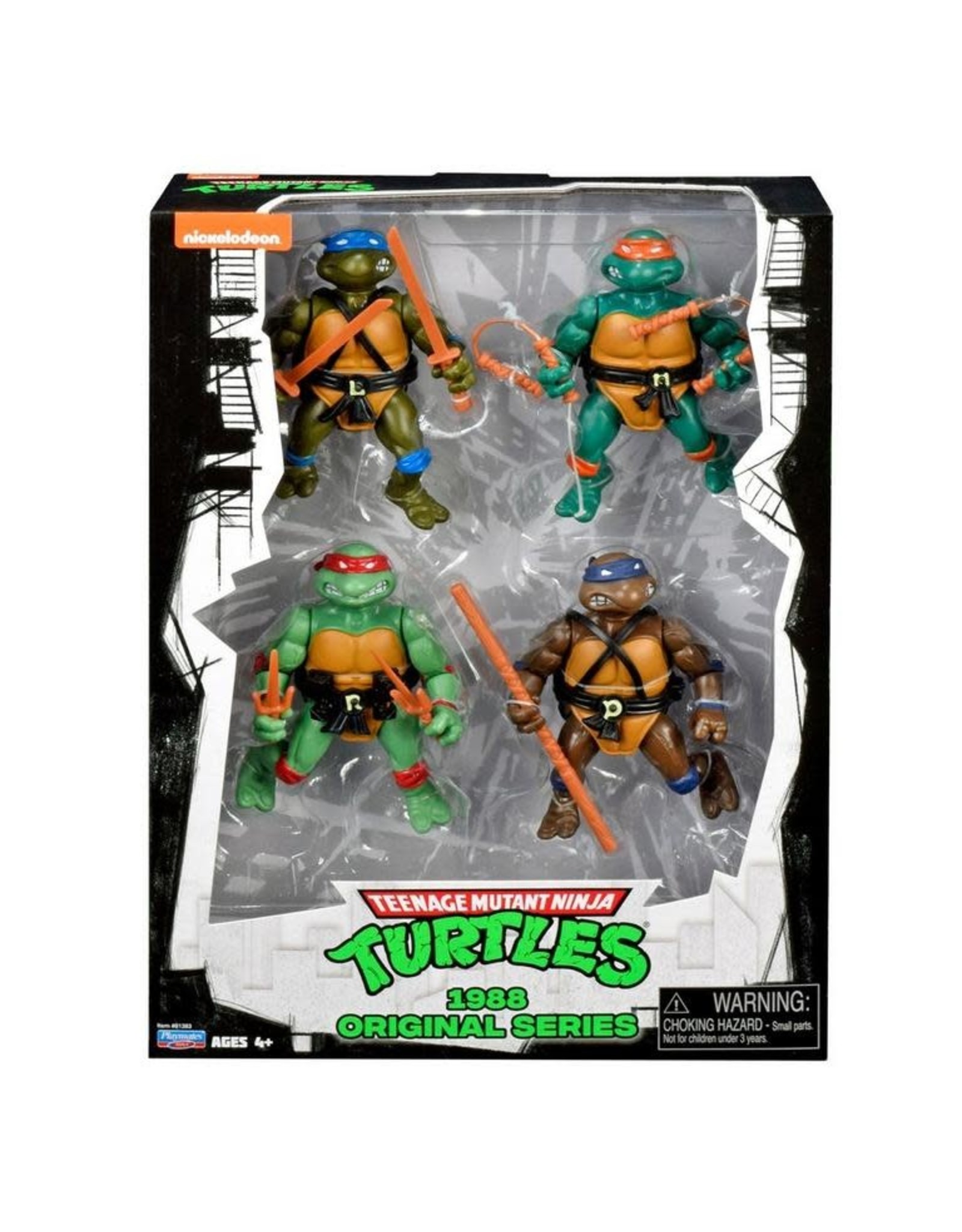 teenage mutant ninja turtles classic action figures