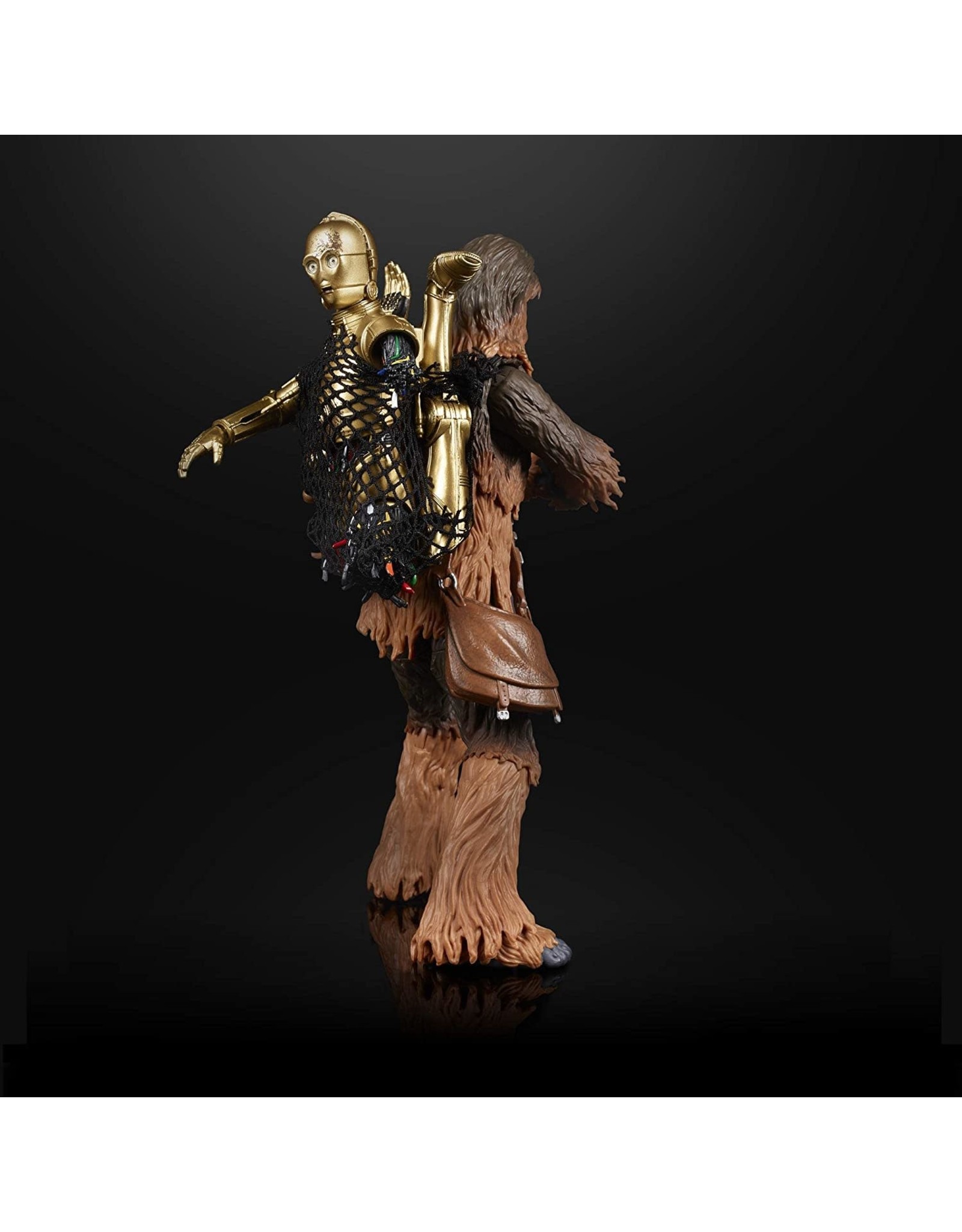 black series chewbacca and c3po