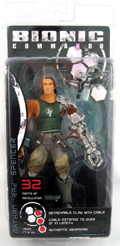 bionic commando action figure