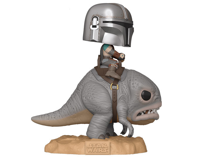 Pop! Deluxe: The Mandalorian - The Mandalorian on Blurrg - Big Bang Toys