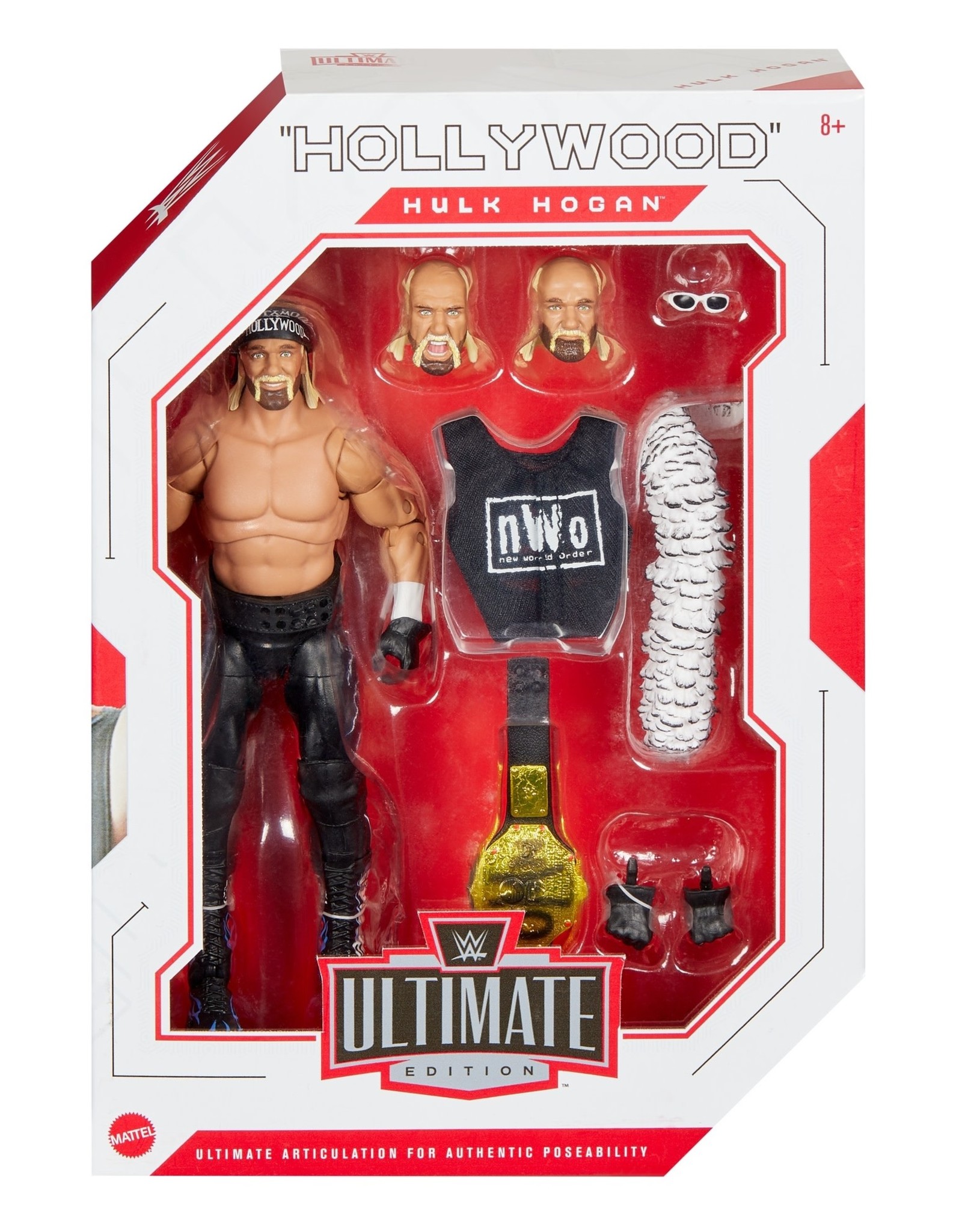 hulk hogan action figure mattel