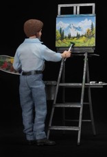 NECA The Joy of Painting Bob Ross Figure