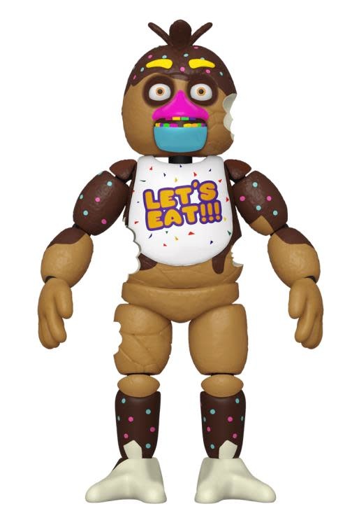 Five Nights At Freddy S Chocolate Chica Action Figure Big Bang Toys